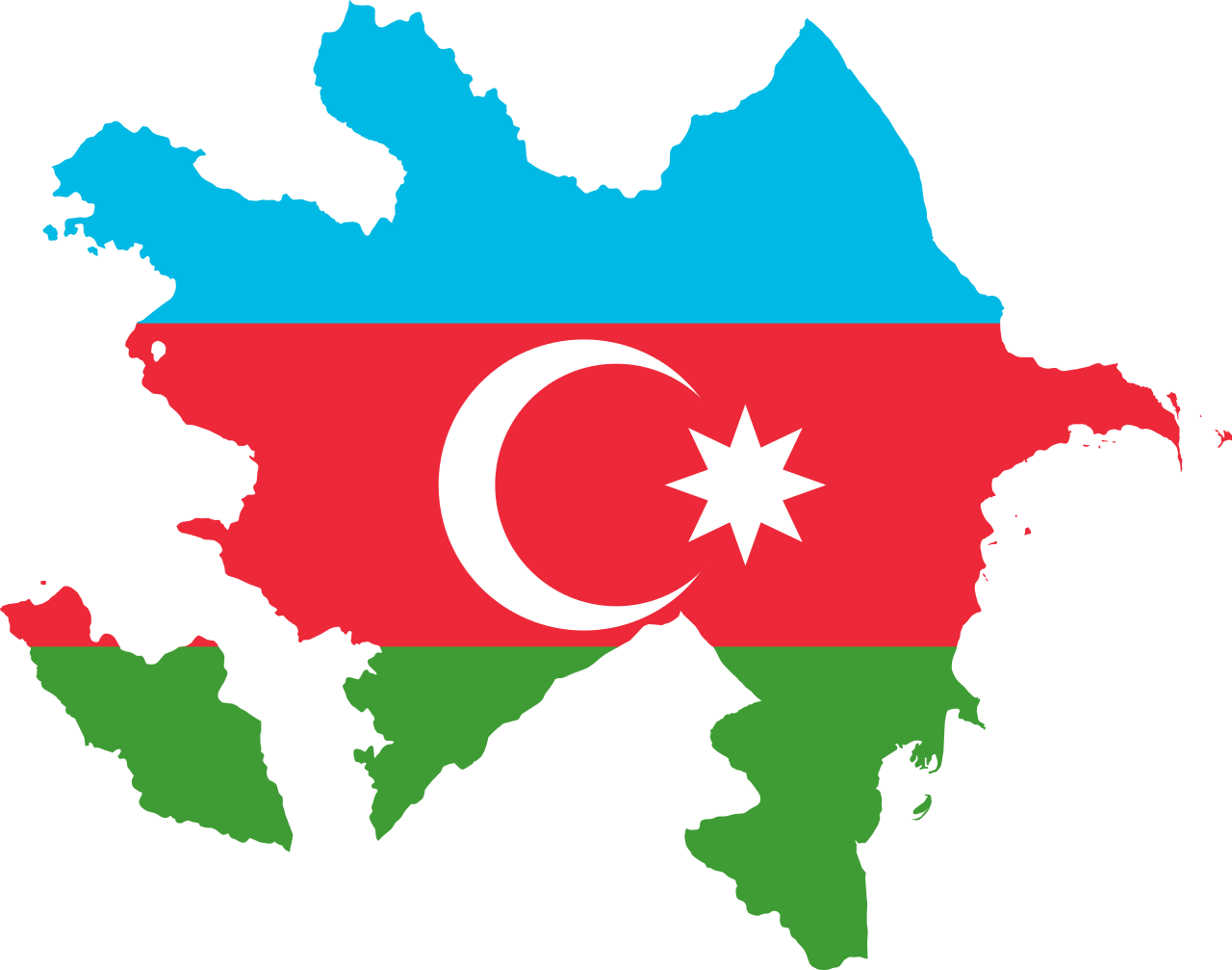 Azerbiajan map